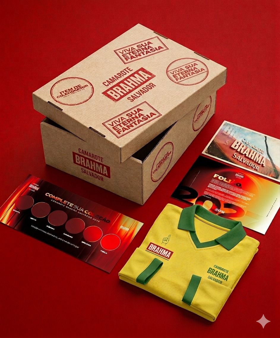 Camarote Brahma Salvador coloca à venda camisas que fizeram sucesso no Carnaval