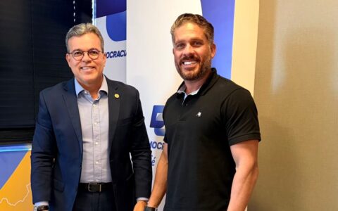 Imagem do post Ricardo Almeida se reúne com líder estadual do DC e discute estratégia política na Bahia