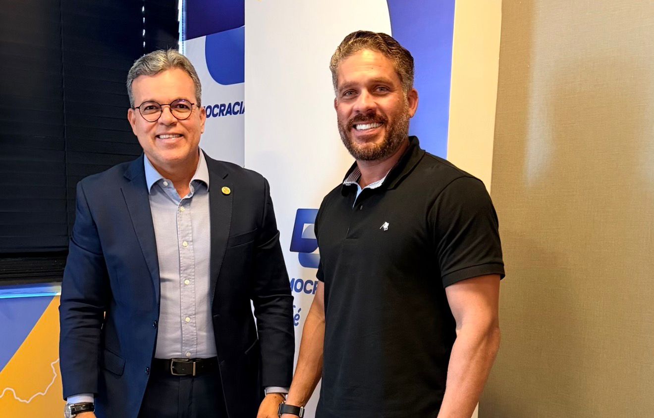 Ricardo Almeida se reúne com líder estadual do DC e discute estratégia política na Bahia