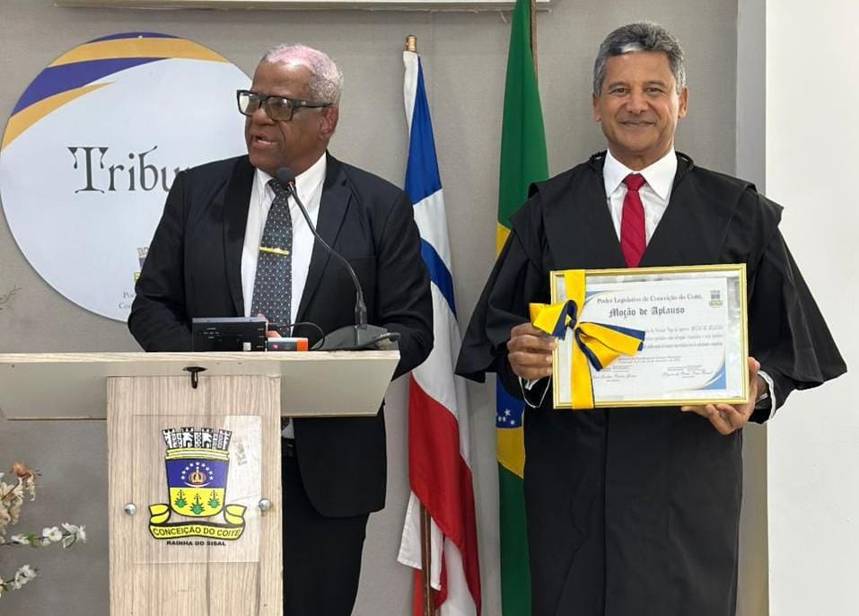 Advogado Vivaldo Amaral é homenageado pela Câmara de Conceição do Coité