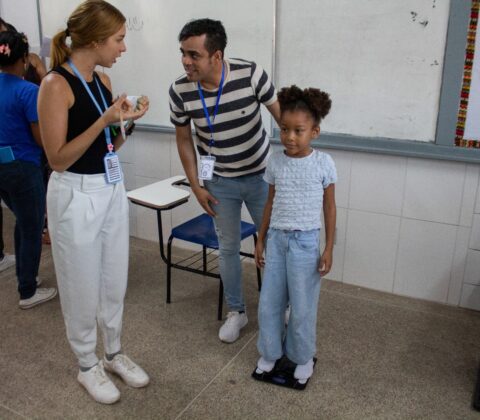 Imagem do post Prefeitura de Lauro de Freitas realiza avaliação nutricional em alunos da rede municipal