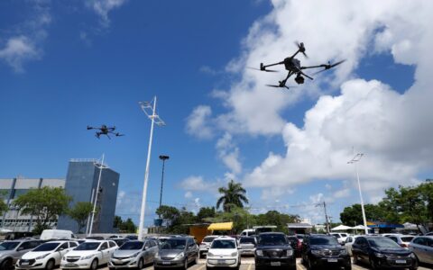 Imagem do post Bahia recebe superdrones para reforçar combate a facções e monitoramento policial