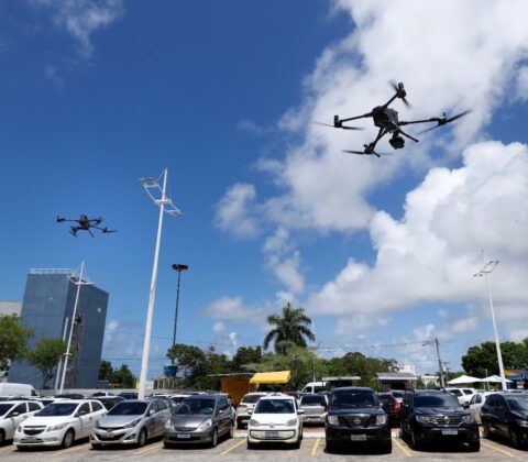 Imagem do post Bahia recebe superdrones para reforçar combate a facções e monitoramento policial