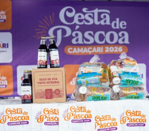 Imagem do post Cesta de Páscoa começa a ser entregue em Camaçari e vai beneficiar 60 mil famílias; veja onde retirar