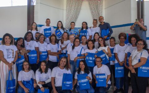 Imagem do post Nova área verde em escola de Lauro de Freitas é inaugurada e marca Dia D da Família; veja o que mudou