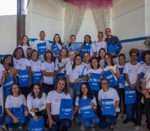 Imagem do post Nova área verde em escola de Lauro de Freitas é inaugurada e marca Dia D da Família; veja o que mudou