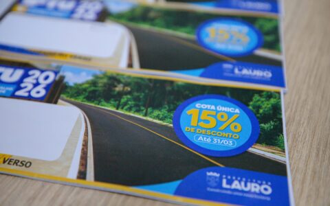 Imagem do post Último dia: IPTU com 15% de desconto termina hoje em Lauro