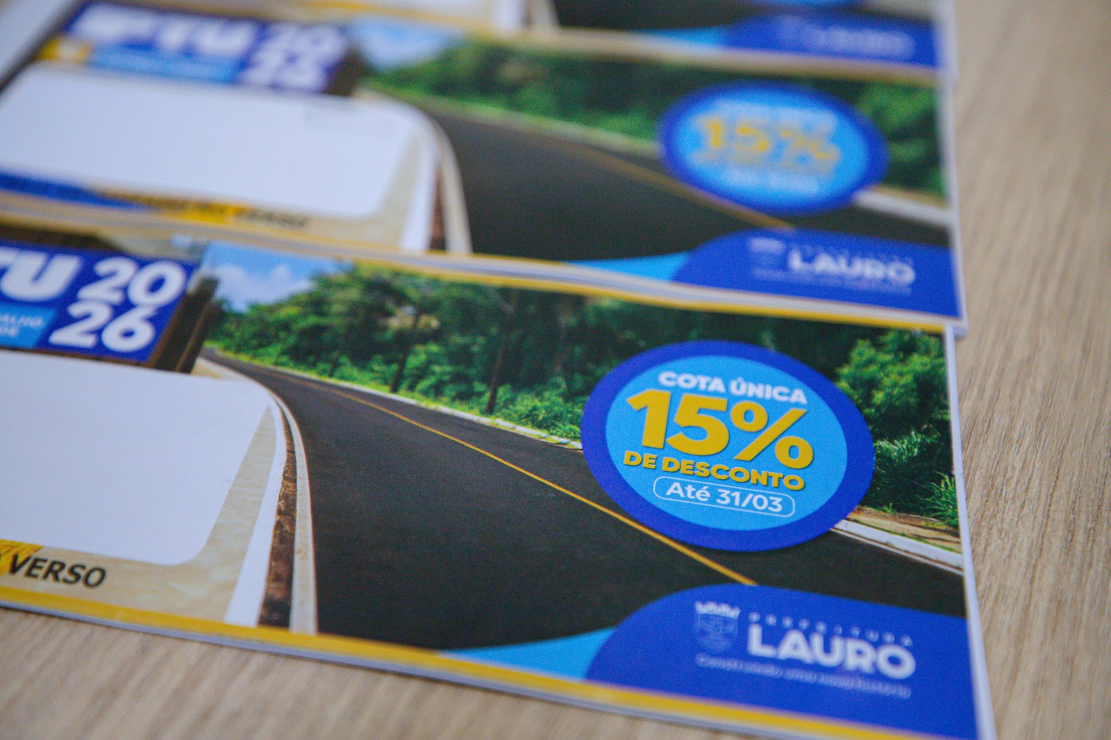 Último dia: IPTU com 15% de desconto termina hoje em Lauro