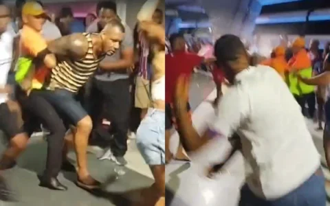Imagem do post Torcedor infiltrado? Confusão explode na Fonte Nova durante Ba-Vi e mobiliza polícia