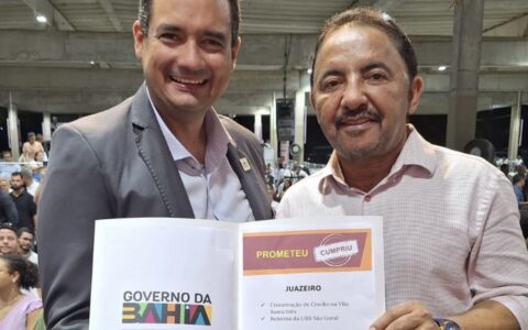 Imagem do post Deputado Roberto Carlos garante pacote de obras em educação e saúde para Juazeiro; veja o que será feito