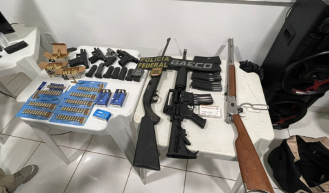 Imagem do post Contra o CV: sete são presos em megaoperação que mira tráfico, armas e lavagem