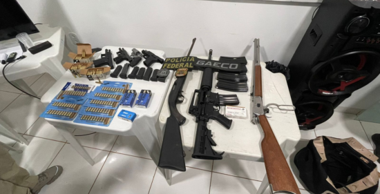 Contra o CV: sete são presos em megaoperação que mira tráfico, armas e lavagem