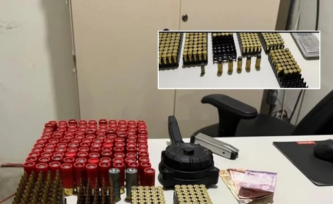 Suspeito é preso com carregador caracol e grande quantidade de munição