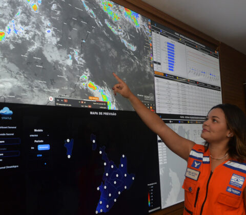 Imagem do post Operação Chuva: centro funciona 24h em Salvador para evitar desastres