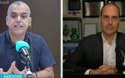 Imagem do post Cezar Leite entrevista Eduardo Bolsonaro e reforça aproximação da direita com Nordeste
