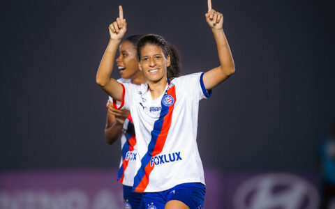 Imagem do post Bahia vence Flamengo e alcança quinta vitória seguida no feminino
