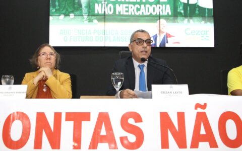 Imagem do post Cezar Leite cobra soluções para o Planserv em audiência pública
