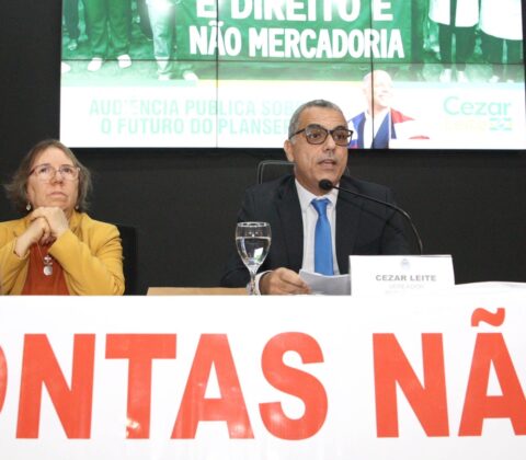 Imagem do post Cezar Leite cobra soluções para o Planserv em audiência pública