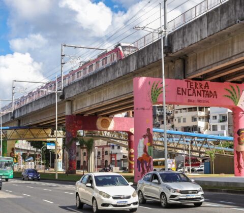 Imagem do post Avenida Bonocô vira maior galeria de arte a céu aberto de Salvador
