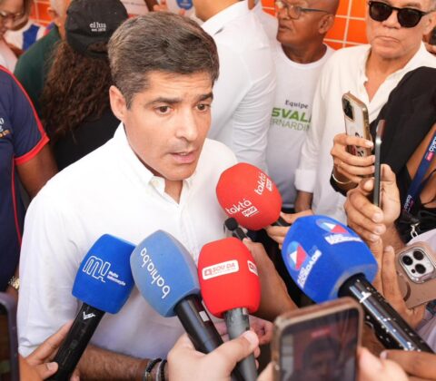 Imagem do post ACM Neto evita entrar em debate nacional e minimiza aliança entre Caiado e Zema