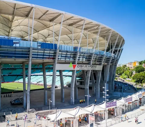 Imagem do post Arena Fonte Nova pode ganhar arquibancada móvel na Copa do Mundo Feminina; entenda o que muda