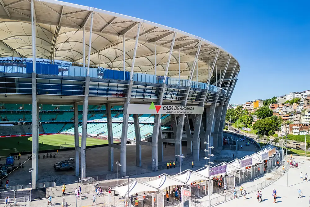 Arena Fonte Nova pode ganhar arquibancada móvel na Copa do Mundo Feminina; entenda o que muda
