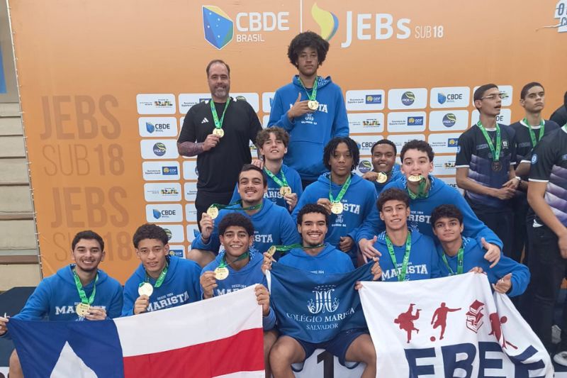Basquete da Bahia conquista ouro e bronze nos Jogos Escolares Brasileiros Sub-18