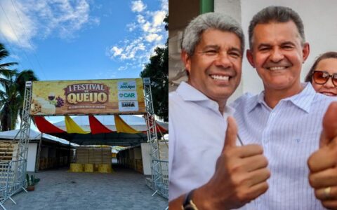 Imagem do post Jerônimo Rodrigues participa de Festival do Queijo em Capim Grosso