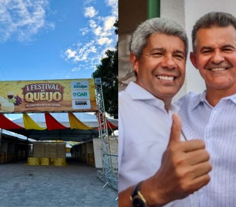 Imagem do post Jerônimo Rodrigues participa de Festival do Queijo em Capim Grosso