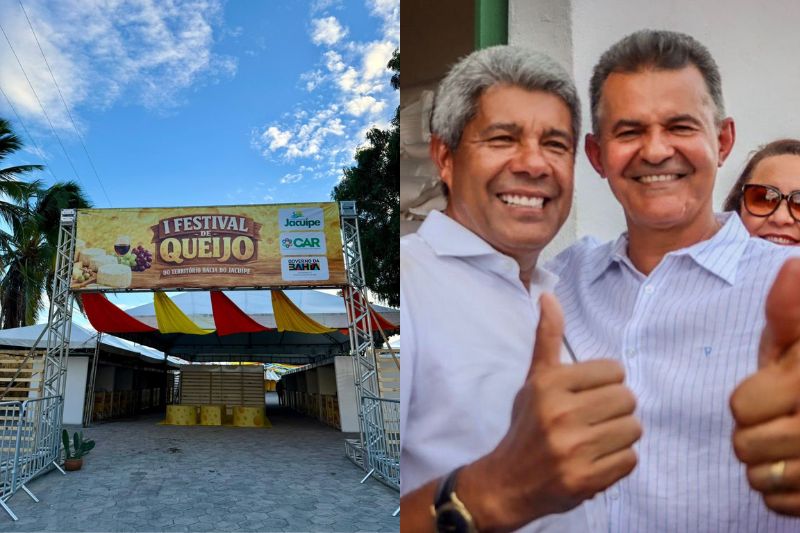 Jerônimo Rodrigues participa de Festival do Queijo em Capim Grosso