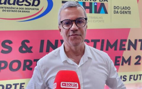 Imagem do post “Bahia terá mais de R$ 100 milhões para o esporte”, anuncia Vicente Neto, diretor da Sudesb