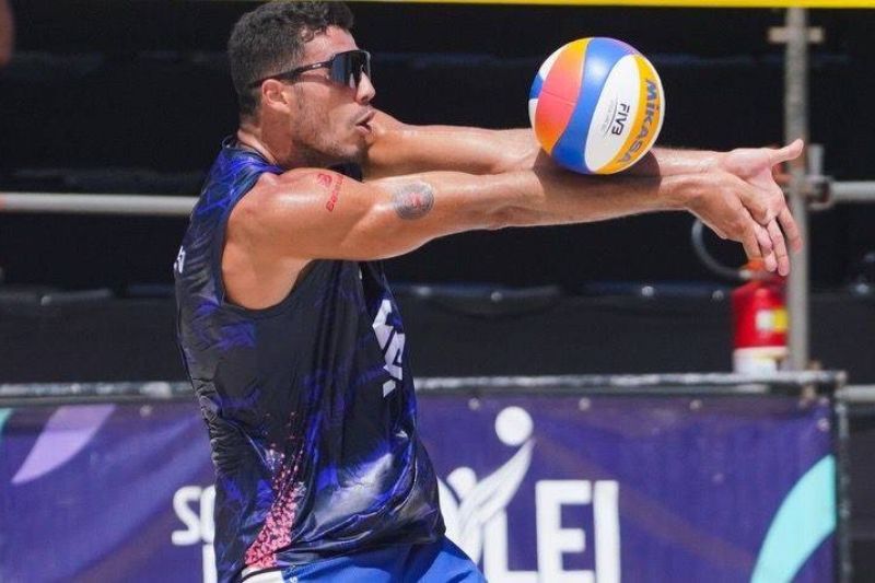 Bahia anuncia saída de Saymon Barbosa e reformula equipe de vôlei de praia