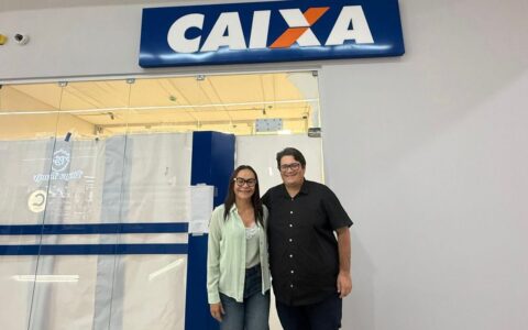 Imagem do post Tagner visita agência da Caixa em Abrantes e apresenta unidade pronta para inauguração