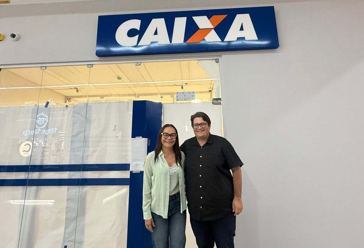 Tagner visita agência da Caixa em Abrantes e apresenta unidade pronta para inauguração