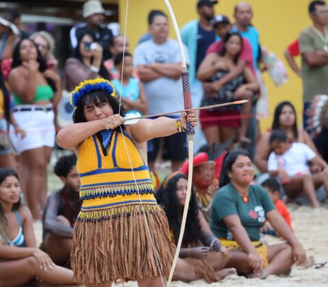 Imagem do post Jogos Indígenas Pataxó 2026 reúnem mais de 800 atletas em Coroa Vermelha