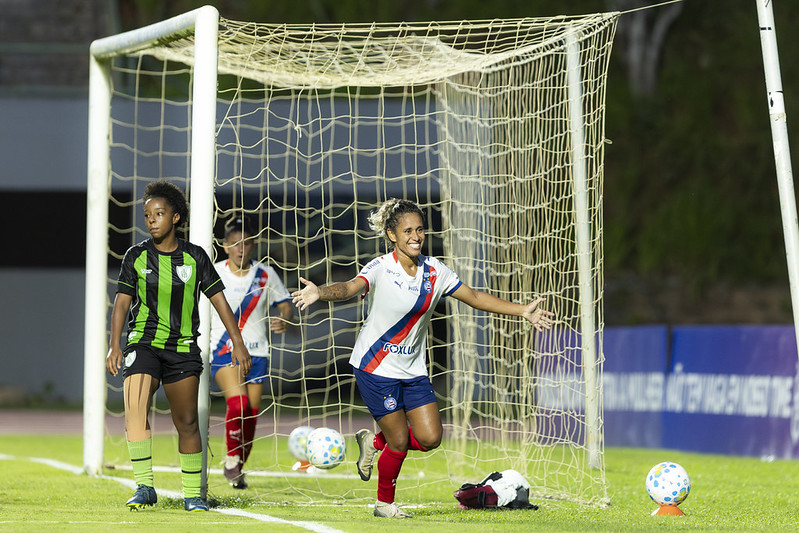 Bahia vence América-MG e mantém sequência de vitórias na A1 feminina