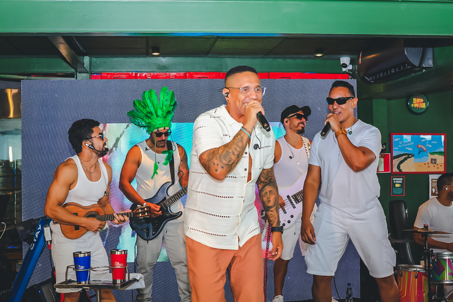 Os Sungas estão de volta! Banda anuncia retorno com Linnoy