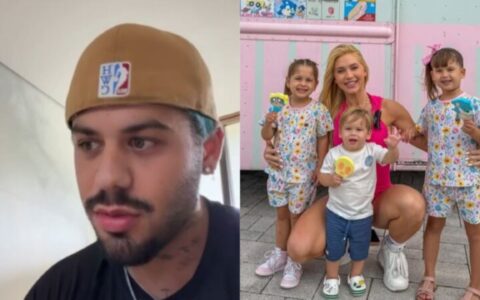 Imagem do post Leo Dias expõe baixa frequência escolar das filha de Virginia