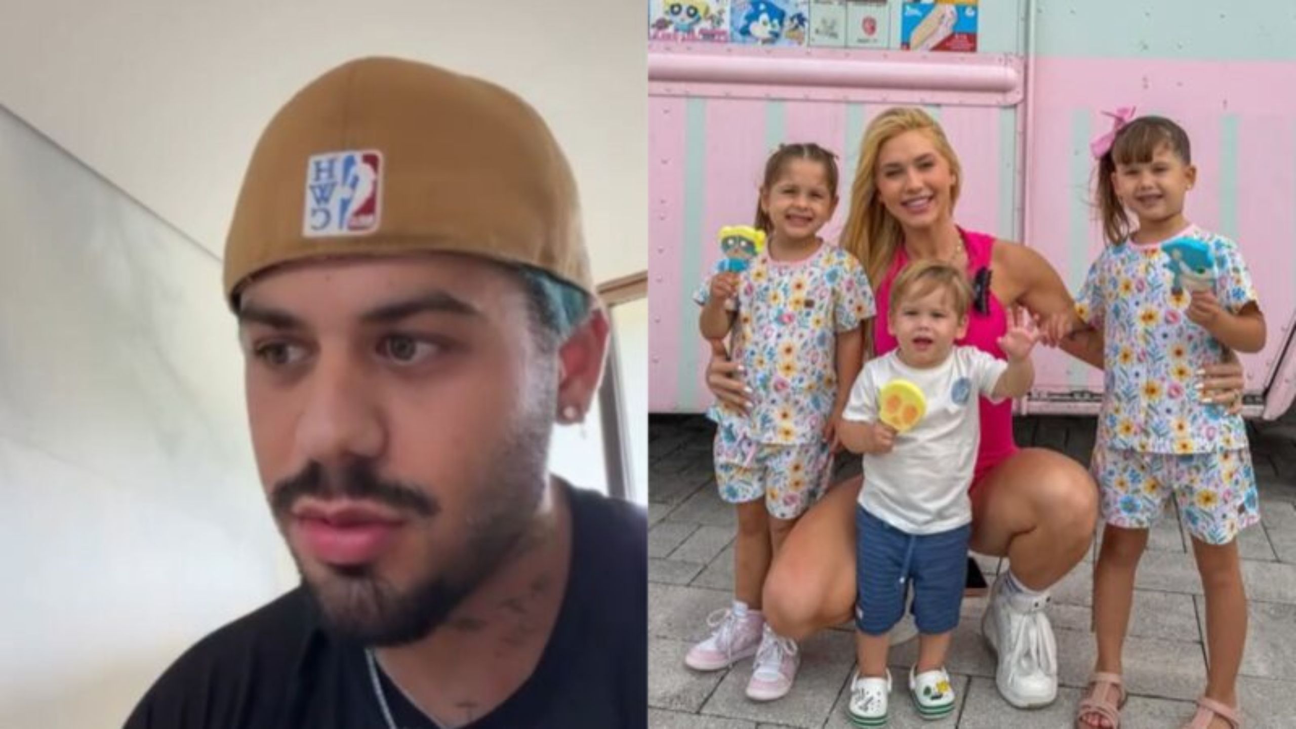 Leo Dias expõe baixa frequência escolar das filha de Virginia