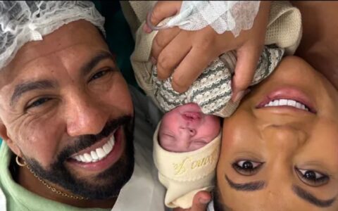 Imagem do post Bebê apaixonado: nasce o segundo filho de Silvanno Salles