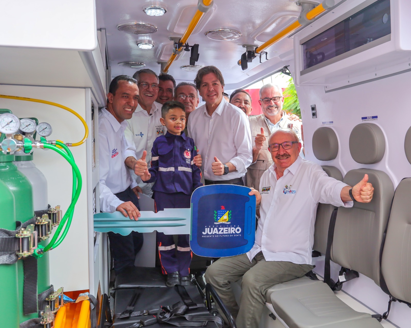 Parceria entre Estado e Governo Federal garante ambulâncias do Samu, TFD e nova UBS em Juazeiro