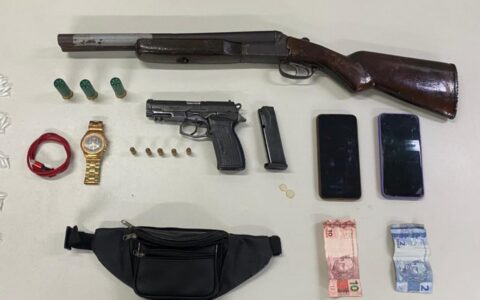 Imagem do post PMBA prende armas de fogo, dinheiro e drogas em Cassange