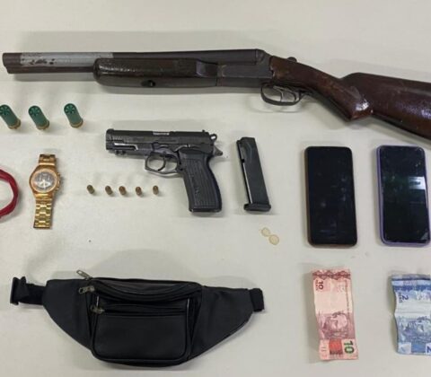 Imagem do post PMBA prende armas de fogo, dinheiro e drogas em Cassange