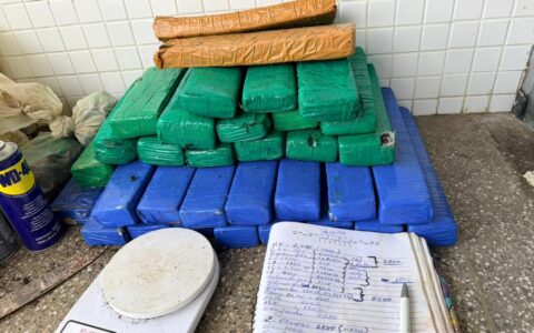 Imagem do post PM apreende 40 tabletes de maconha em Campinas de Pirajá