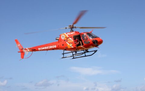 Imagem do post Treinamento com helicóptero reforça resgates no mar em Salvador