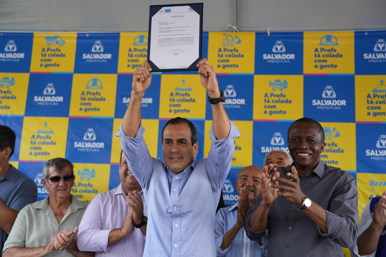 Salvador inicia requalificação de acesso a conjuntos do MCMV em Areia Branca