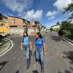 Débora Regis visita nova pavimentação e destaca avanço na infraestrutura de Lauro