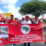 PT se junta ao MST em marcha de 120 km pela reforma agrária na Bahia