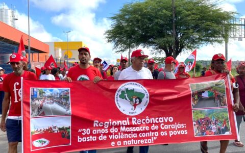 Imagem do post PT se junta ao MST em marcha de 120 km pela reforma agrária na Bahia