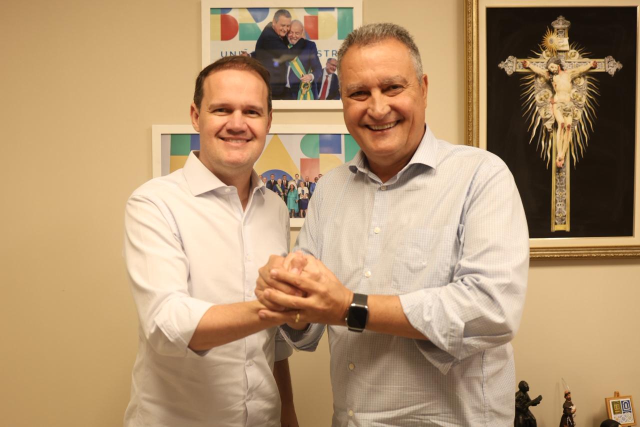 Júlio Pinheiro se reúne com Rui Costa e reforça alianças na Bahia